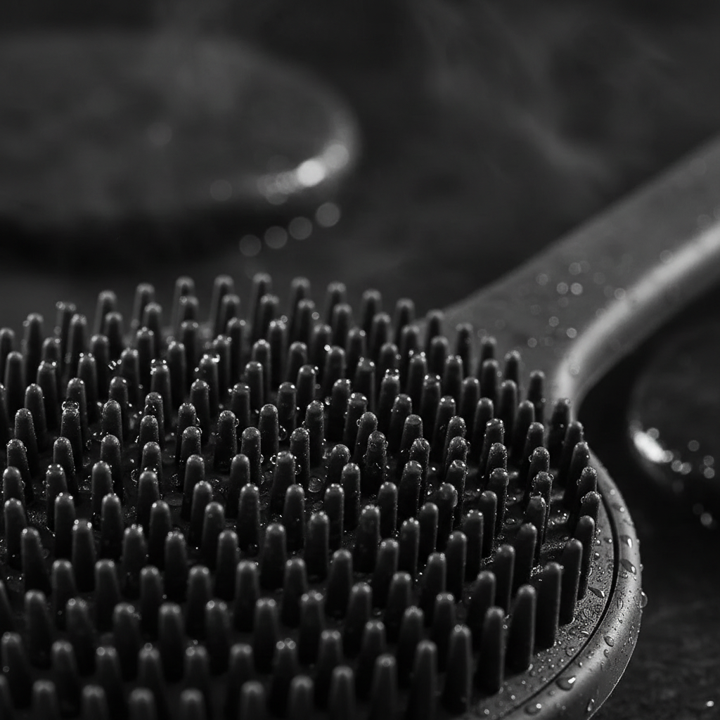 Detalle cerdas
